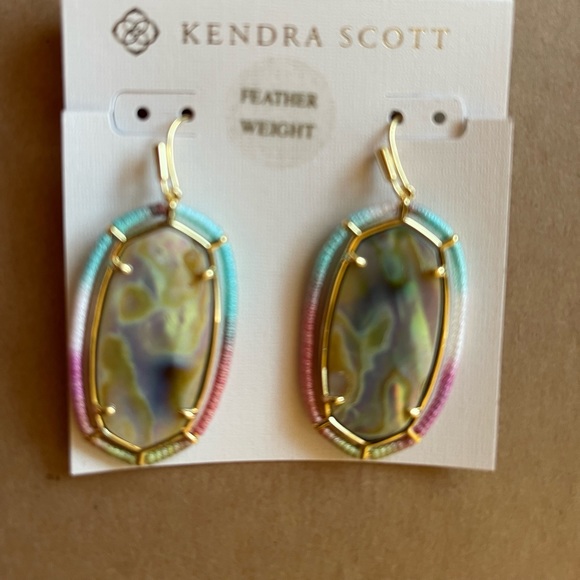 Kendra Scott Jewelry Nwt Kendra Scott Threaded Elle Drop Earrings